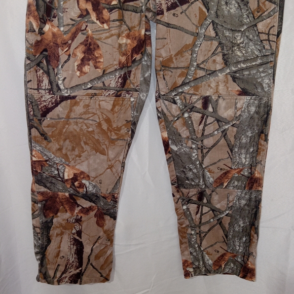 Wrangler Mossy Oak Fusion 3D Camo Jeans Mens 35x30 Double Knee Hunting 97GR1FS - Picture 3 of 11